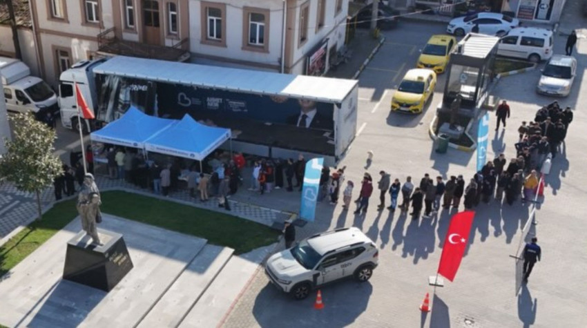 Balya’da İftar Tırı Vatandaşlarla Buluştu