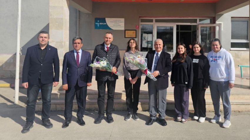 2 İlçede Mesleki Eğitime Yakın Takip