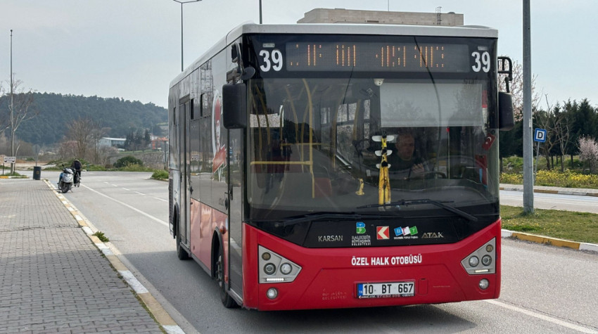 2 Saatte 1! Balıkesir’de Kampüs–Terminal Hattına Bayram Takviyesi