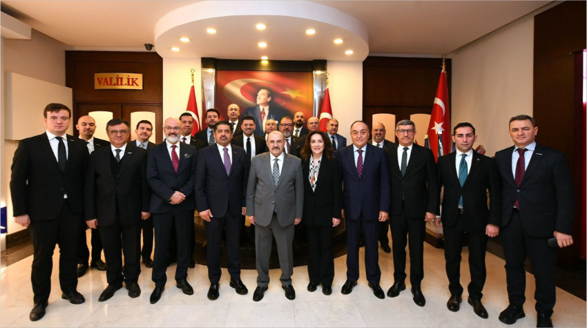 İş Dünyasından Vali Ustaoğlu’na Ziyaret