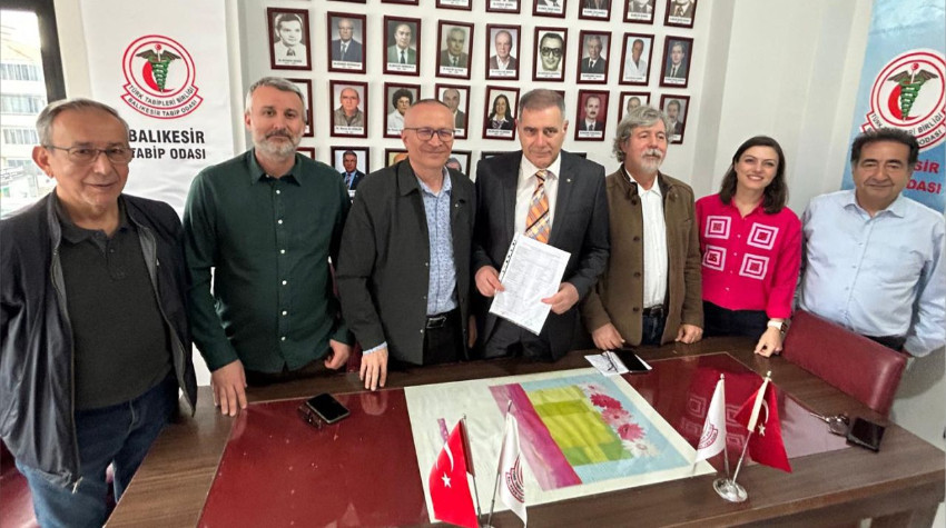 Balıkesir Tabip Odasında Devir Teslim
