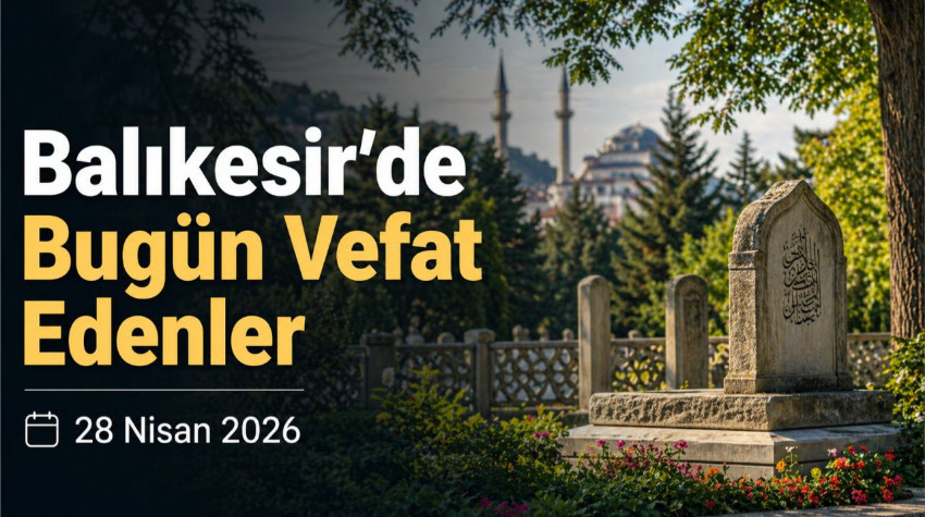 Balıkesir’de Bugün Kaç Kişi Vefat Etti? Nereye Defnedilecek?