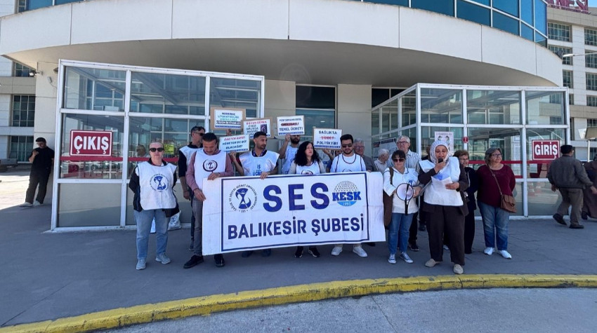 SES'ten Şehir Hastanesi Önünde Sert Tepki!