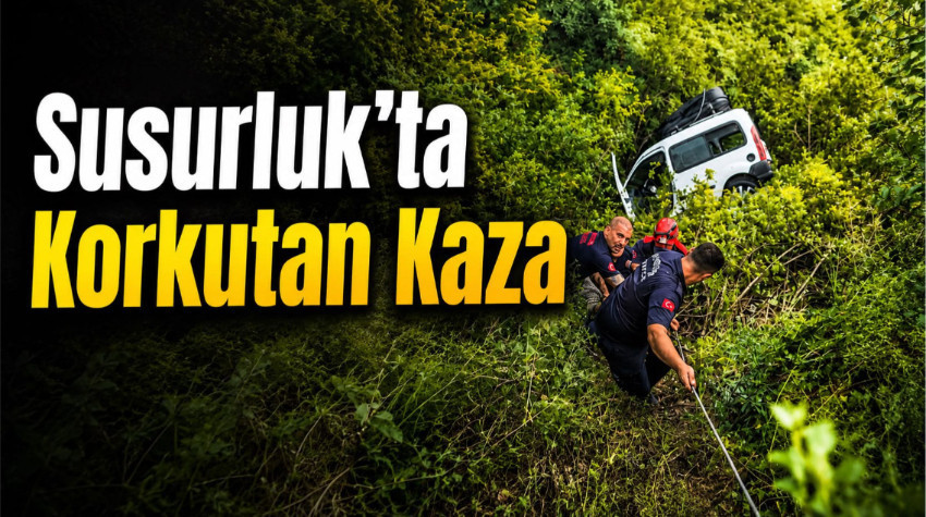 Susurluk’ta 1 Kişi Araçta Sıkıştı