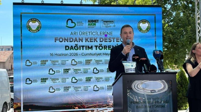 Balıkesir’de Arıcılara Yüzde 100 Hibe