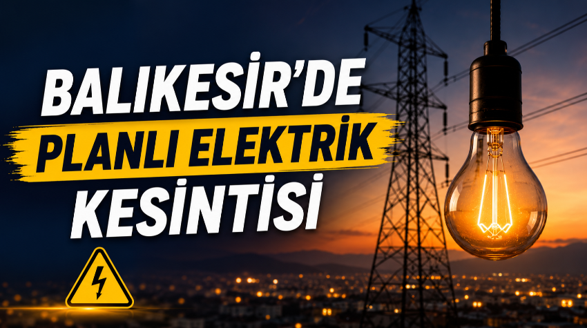 Balıkesir’de 3 Günlük Kesinti Uyarısı
