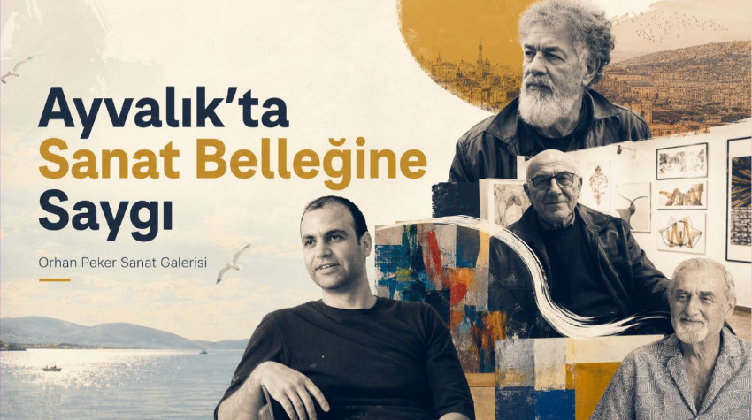 Ayvalık’ta 9 Usta İçin Sanat Sergisi