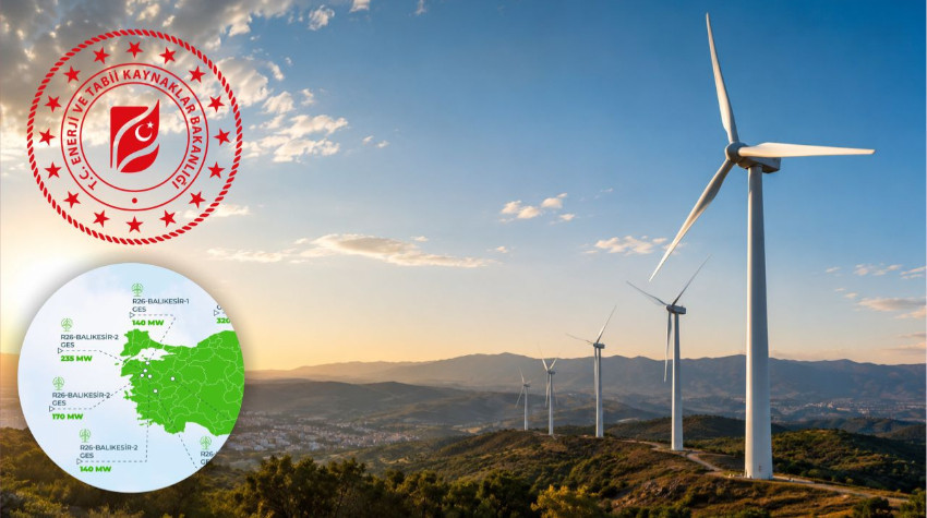 Bakanlıktan Balıkesir’e 4 Dev Rüzgâr Projesi