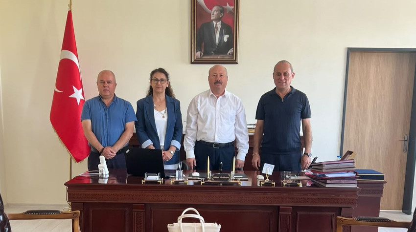 Altıeylül Kaymakamı Gökhan Gürbüzerol’a Hayırlı Olsun Ziyareti
